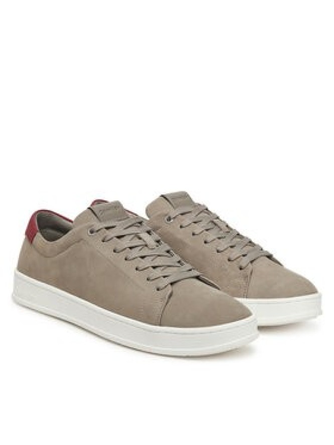 Calvin Klein Sneakersy Low Top Lace Up Nu HM0HM01758 Szary
