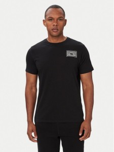 Kappa T-Shirt 322P14W Czarny Regular Fit