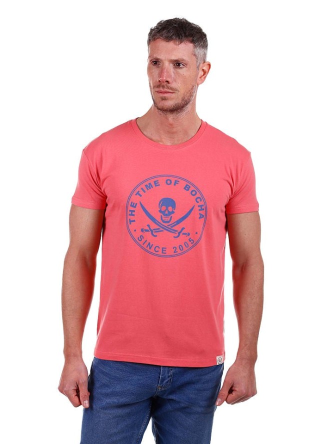The Time of Bocha Koszulka w kolorze koralowym rozmiar: S