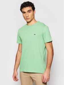 Lacoste T-Shirt TH6709 Zielony Regular Fit