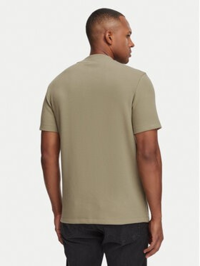HUGO T-Shirt Dabi 50563018 Beżowy ciemny Regular Fit