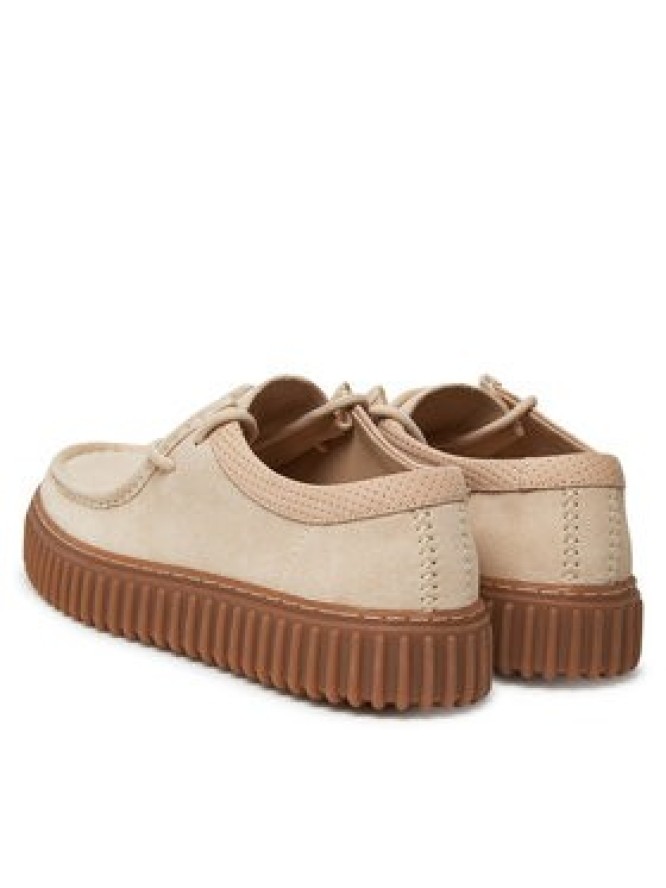 Clarks Półbuty Torhill Low 26180906 Écru