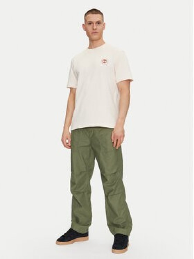 Timberland T-Shirt TB0A6DPD Beżowy Regular Fit