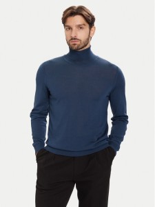 BOSS Golf Musso-P 50468262 Niebieski Slim Fit