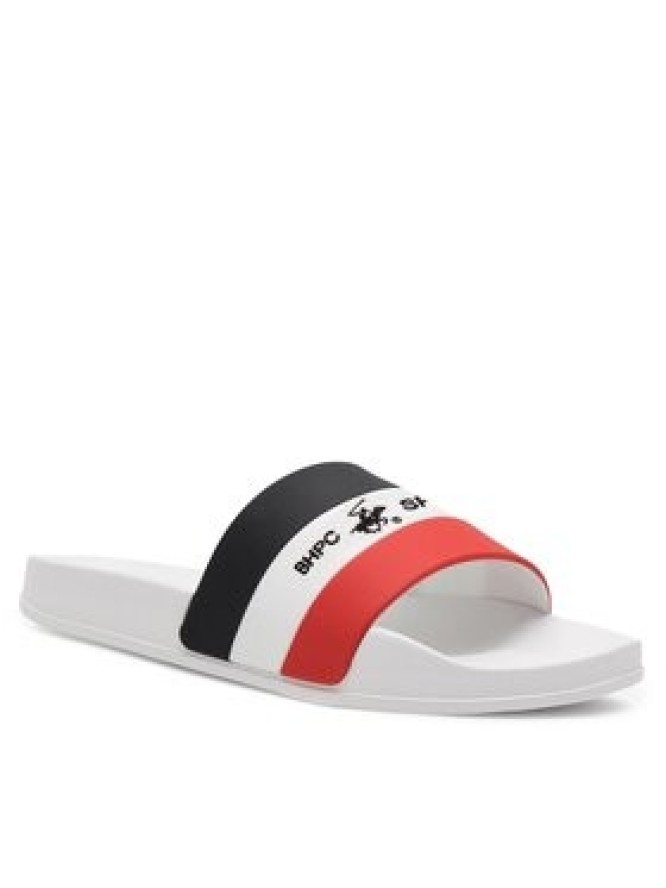 Beverly Hills Polo Club Klapki MP-CA23054-1C Biały