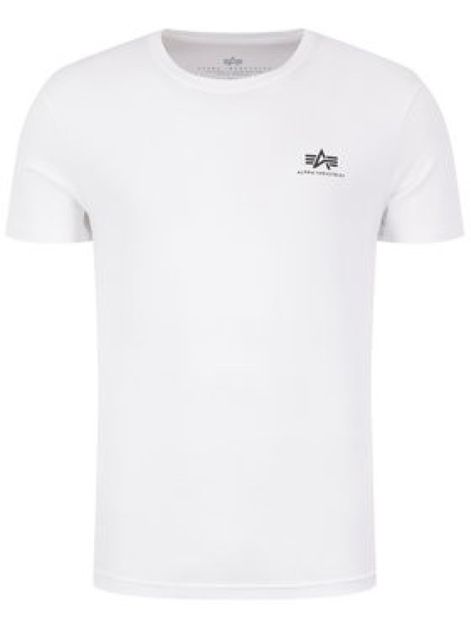 Alpha Industries T-Shirt Basic 188505 Biały Regular Fit