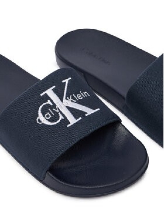 Calvin Klein Klapki Ess Slide Cv YM0YM01393 Granatowy