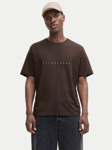 Jack & Jones T-Shirt Star 12234746 Brązowy Relaxed Fit