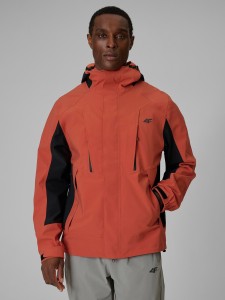 4F Kurtka trekkingowa membrana 10000 męska - pomarańczowa L