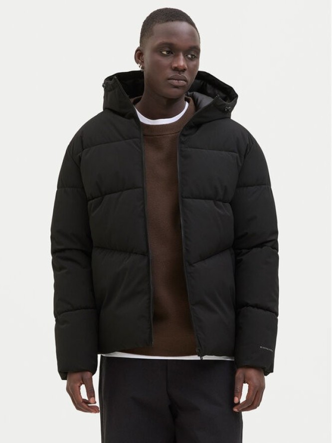 Jack & Jones Kurtka zimowa Global 12283517 Czarny Regular Fit