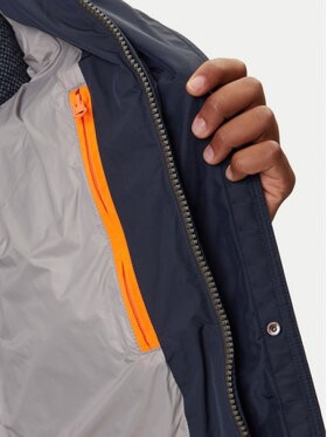 Parajumpers Kurtka puchowa Long Bear 25WMPMPUHF04 Granatowy Regular Fit