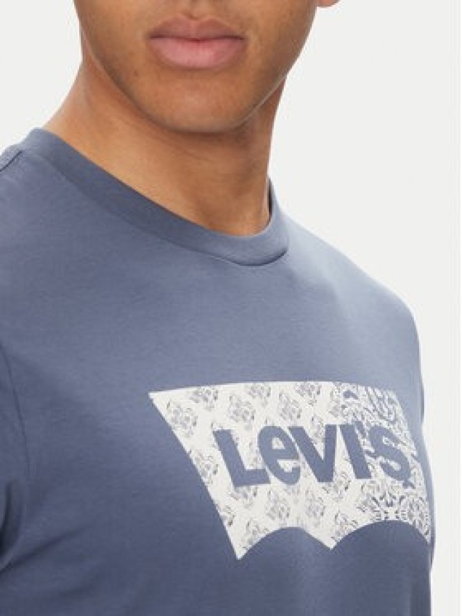 Levi's® T-Shirt Classic 22491-1812 Niebieski Standard Fit