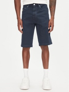 Tommy Jeans Szorty materiałowe Jaimie DM0DM21951 Granatowy Slim Fit