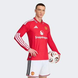 Koszulka podstawowa z długim rękawem Manchester United 26/27 Authentic