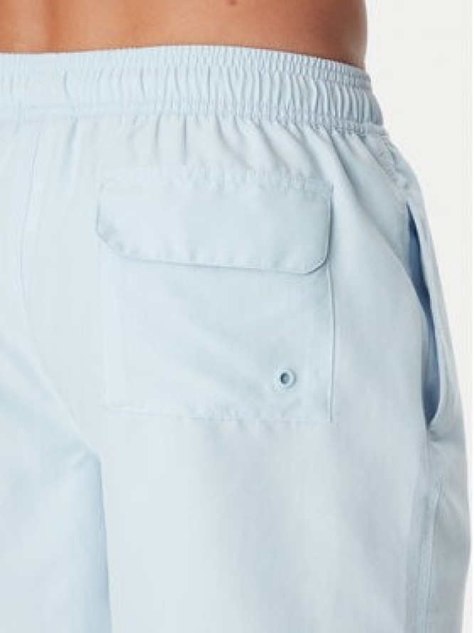 Barbour Szorty kąpielowe Staple Logo 5"MSW0064BU61 Błękitny Regular Fit