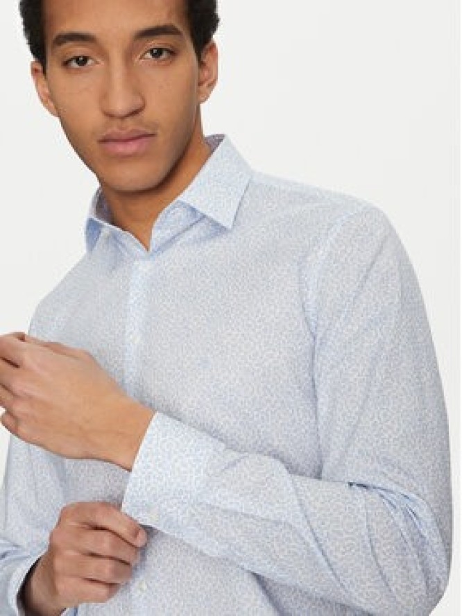Calvin Klein Koszula K10K114314 Błękitny Slim Fit