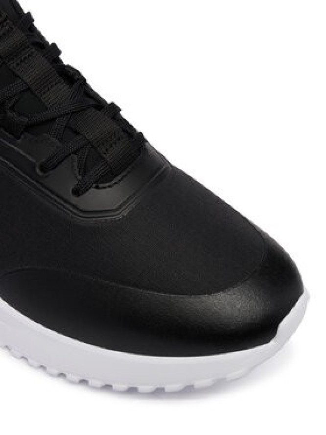 Calvin Klein Sneakersy Eva Runner Laceup Sock Mat Mix YM0YM01443 Czarny