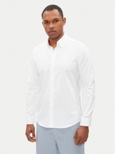 Pepe Jeans Koszula Phil PM308274 Biały Regular Fit