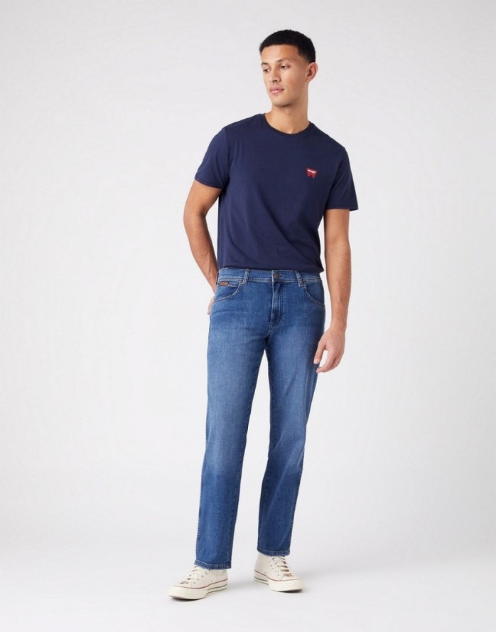 WRANGLER TEXAS MĘSKIE SPODNIE JEANSOWE SPOTLITE W121YJ38N 112145779