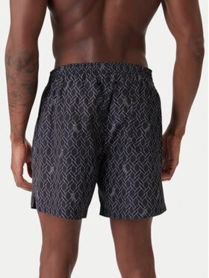 KARL LAGERFELD Szorty kąpielowe B1M46003 Granatowy Regular Fit