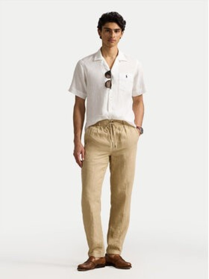 Polo Ralph Lauren Koszula 710966421007 Biały Classic Fit