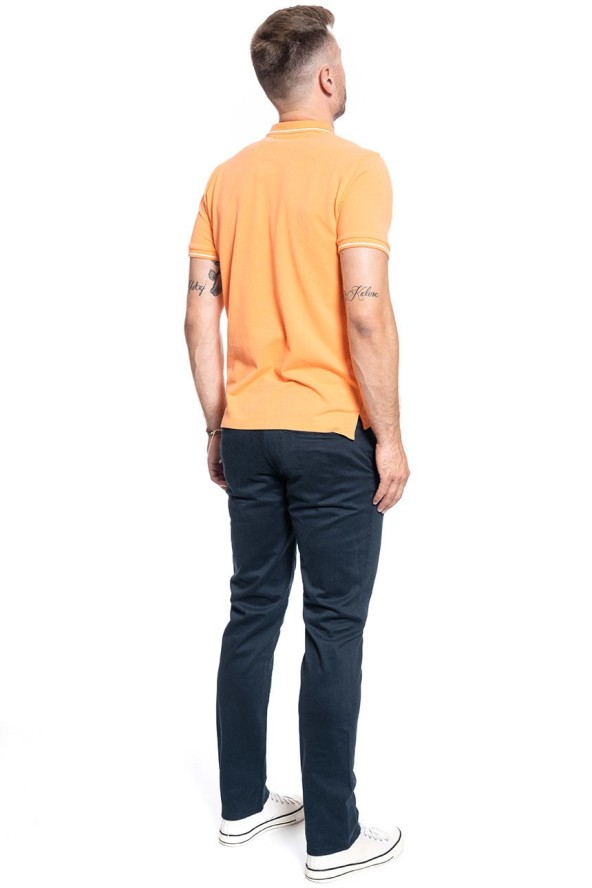 SPODNIE MĘSKIE WRANGLER CHINO IN NAVY W12CW3114 112126258