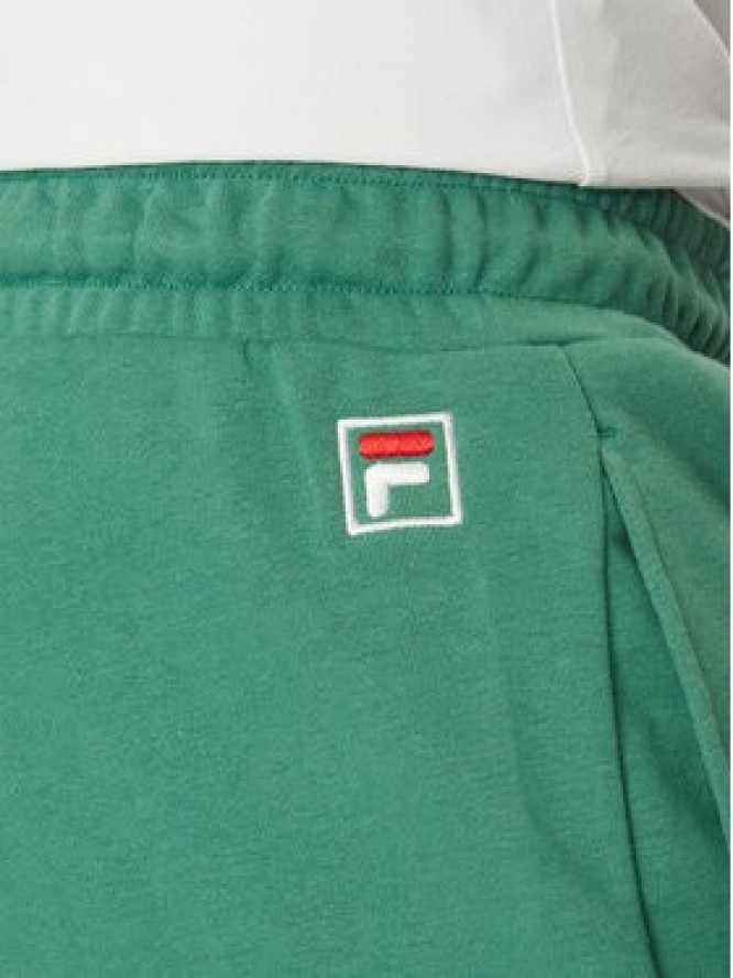 Fila Szorty sportowe Lamswaarde FAM0909 Zielony Regular Fit