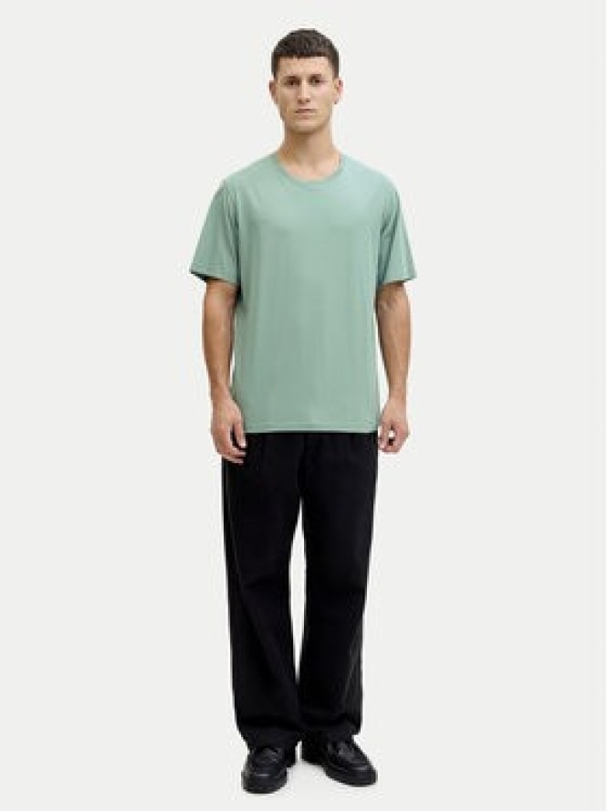 Jack & Jones T-Shirt Oragnic Basic 12156101 Zielony Regular Fit