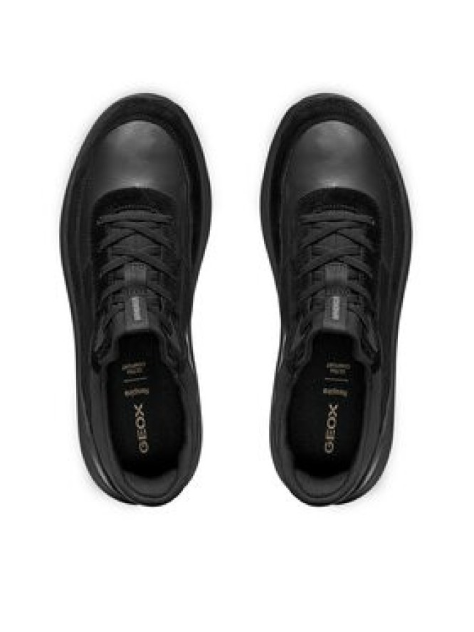 Geox Sneakersy U Spherica Plus U56MPA 08522 C9999 Czarny