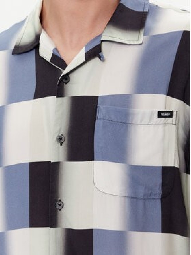 Vans Koszula Emory Ss Woven VN000G7E Niebieski Regular Fit