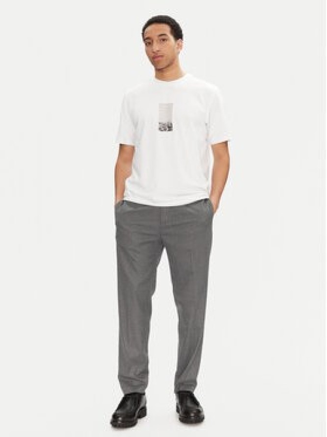 Jack & Jones T-Shirt Pacer Photo 12273775 Biały Relaxed Fit