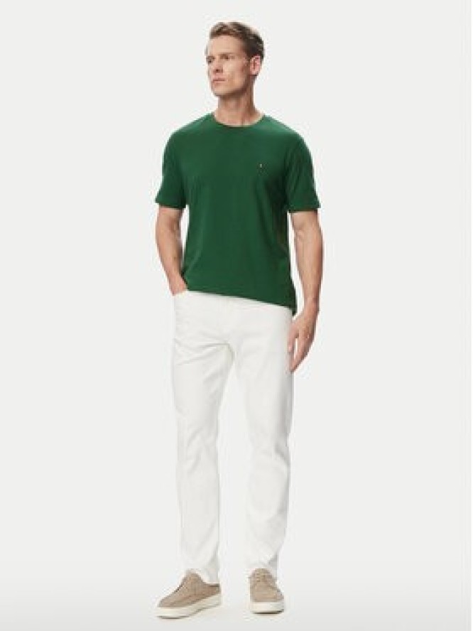 Tommy Hilfiger T-Shirt Ess Seasonal MW0MW39995 Zielony ciemny Regular Fit