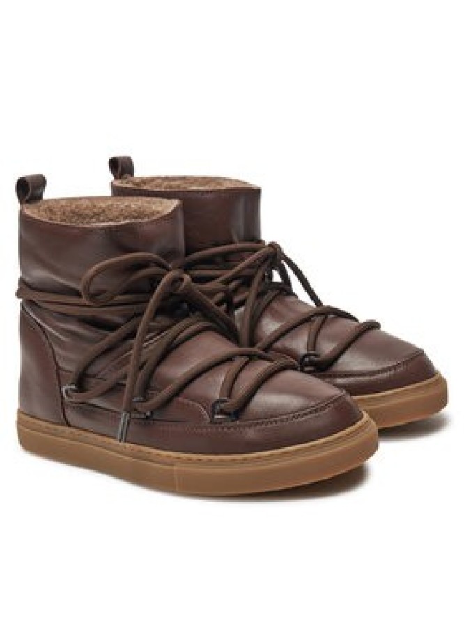 Inuikii Śniegowce Full Leather 55102-087 Brązowy