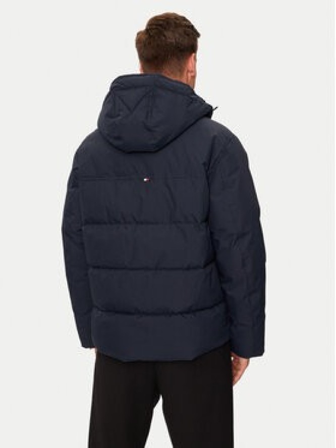 Tommy Hilfiger Kurtka zimowa Rockie MW0MW37125 Granatowy Regular Fit