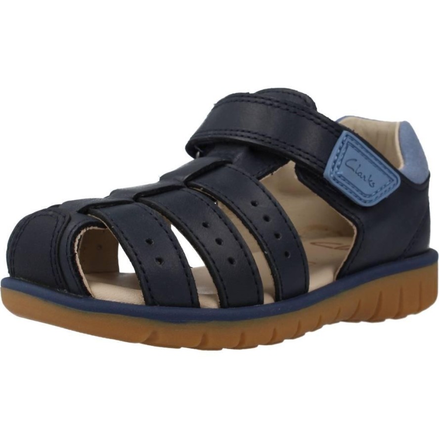 Sandały CLARKS ROAM BAY T Niebieski