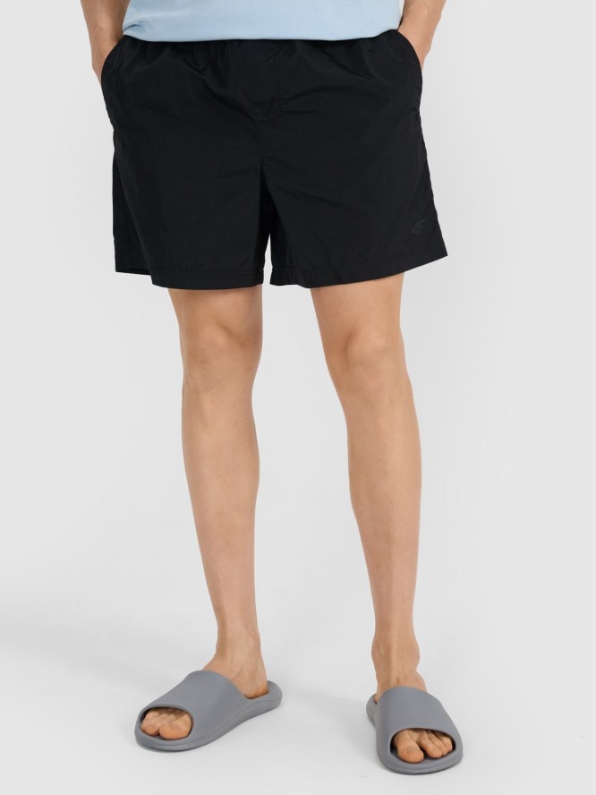 4F Spodenki casual męskie - czarne XXL