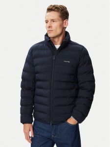 Calvin Klein Kurtka przejściowa Classic LV04LG503G Granatowy Classic Fit