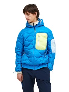 Kurtka Peak Performance puchowa męska Helium Utility Down Hood niebieska - XL