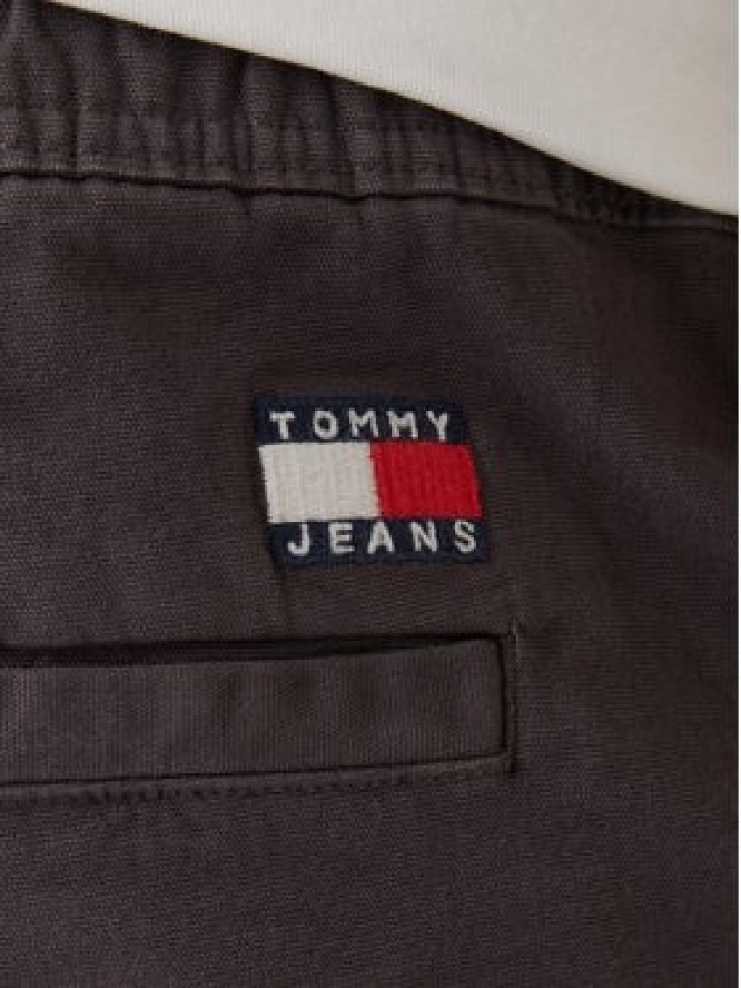 Tommy Jeans Joggery Scanton DM0DM23102 Szary Slim Fit