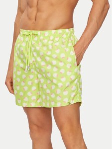 United Colors Of Benetton Szorty kąpielowe 54MX6X00R Zielony Regular Fit