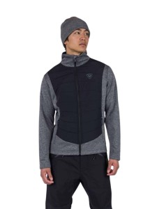 Bluza Rossignol męska Classique Hybrid Clim FZ szara