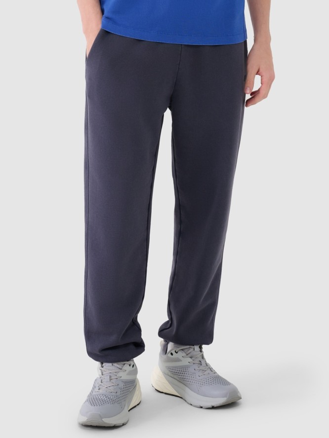 4F Spodnie dresowe joggery męskie - szare XXL