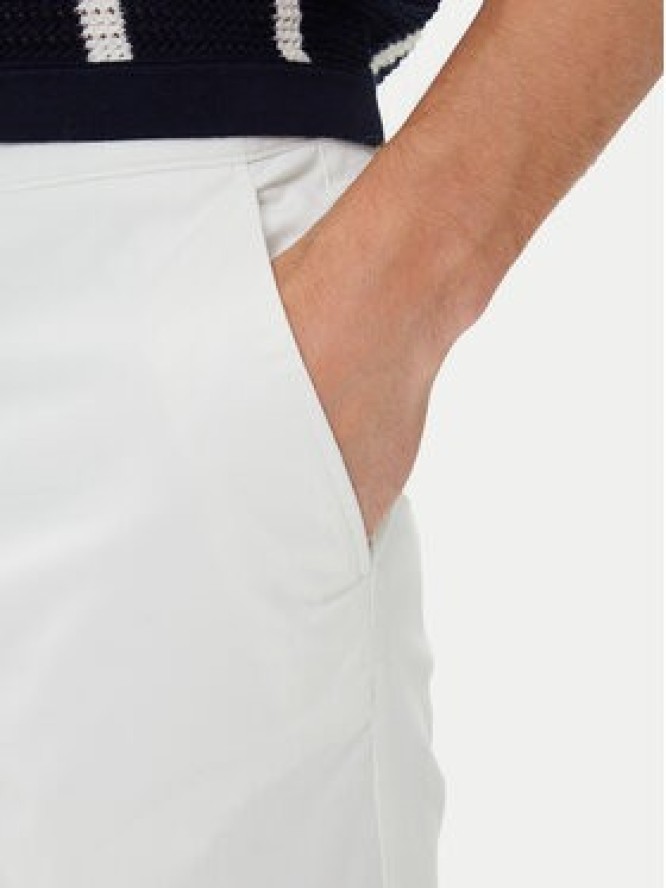 Tommy Hilfiger Chinosy Denton Essential MW0MW40262 Biały Straight Fit