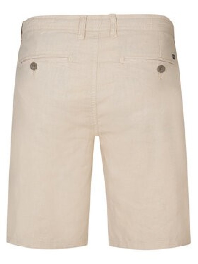 Petrol Industries Szorty materiałowe M-1050-SHO538 Beżowy Slim Fit