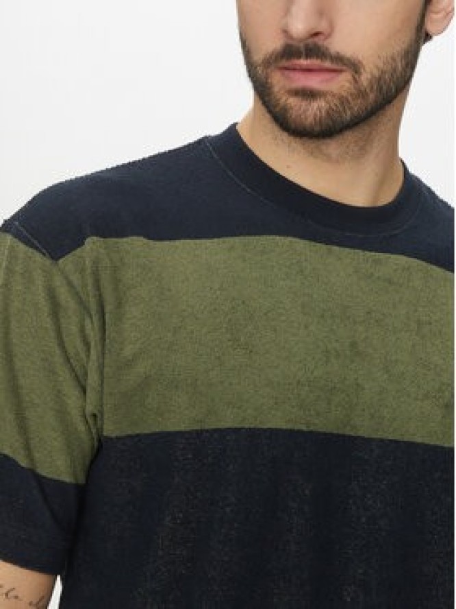 Vans T-Shirt Bergman VN000KUE Granatowy Regular Fit