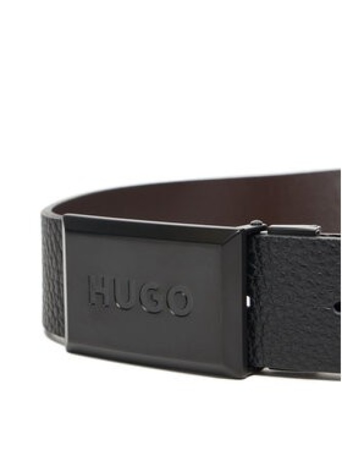 HUGO Pasek Męski 50555040 Czarny