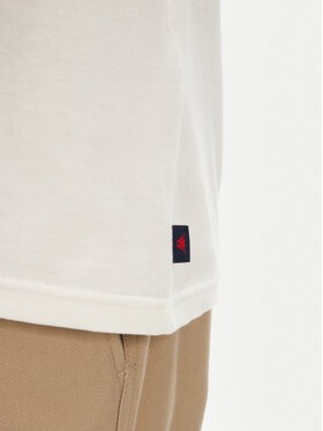 Robe di Kappa T-Shirt Dorel 64131EW Écru Regular Fit