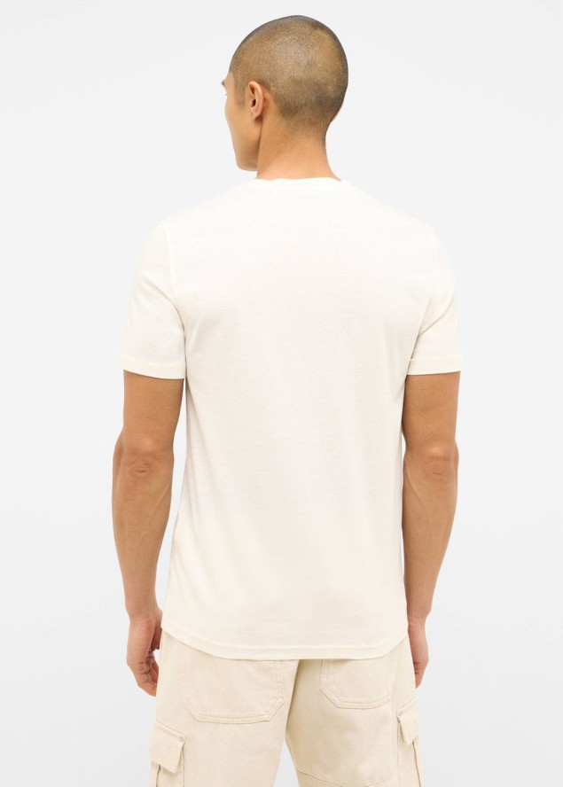 Męski T-Shirt Mustang Style Austin Whisper White 1016480 2013
