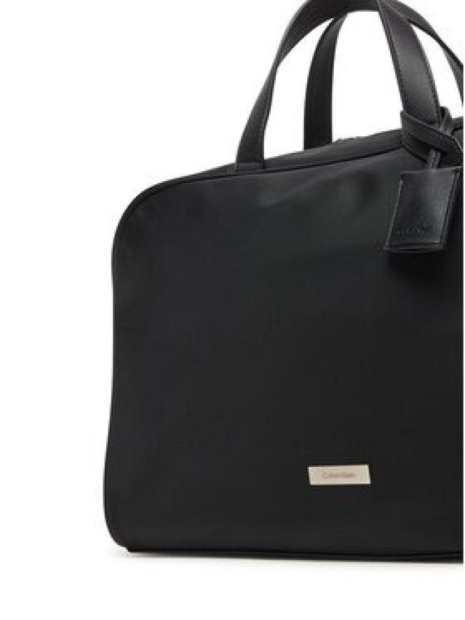 Calvin Klein Torba na laptopa Sleek Large Commuter LV04D3144G Czarny
