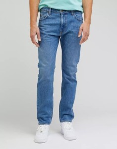 LEE RIDER MĘSKIE SPODNIE JEANSOWE JEANSY INTO THE BLUE WORN L701MWC02 112333673